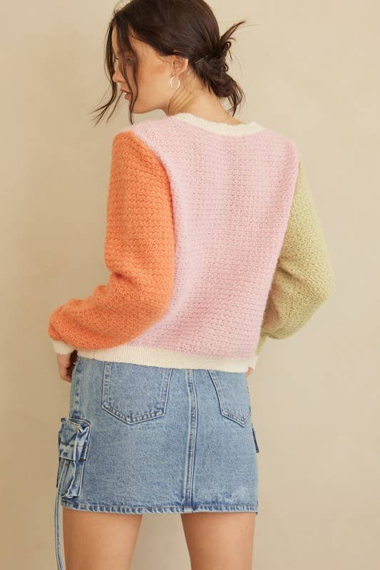 Color Block Knit