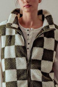 Checkered Vest