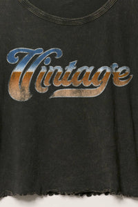 Vintage retro tee