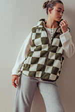 Load image into Gallery viewer, Checkered Vest

