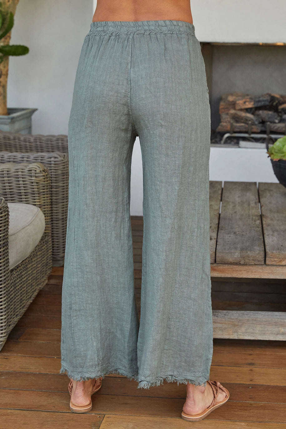 Olive Linen