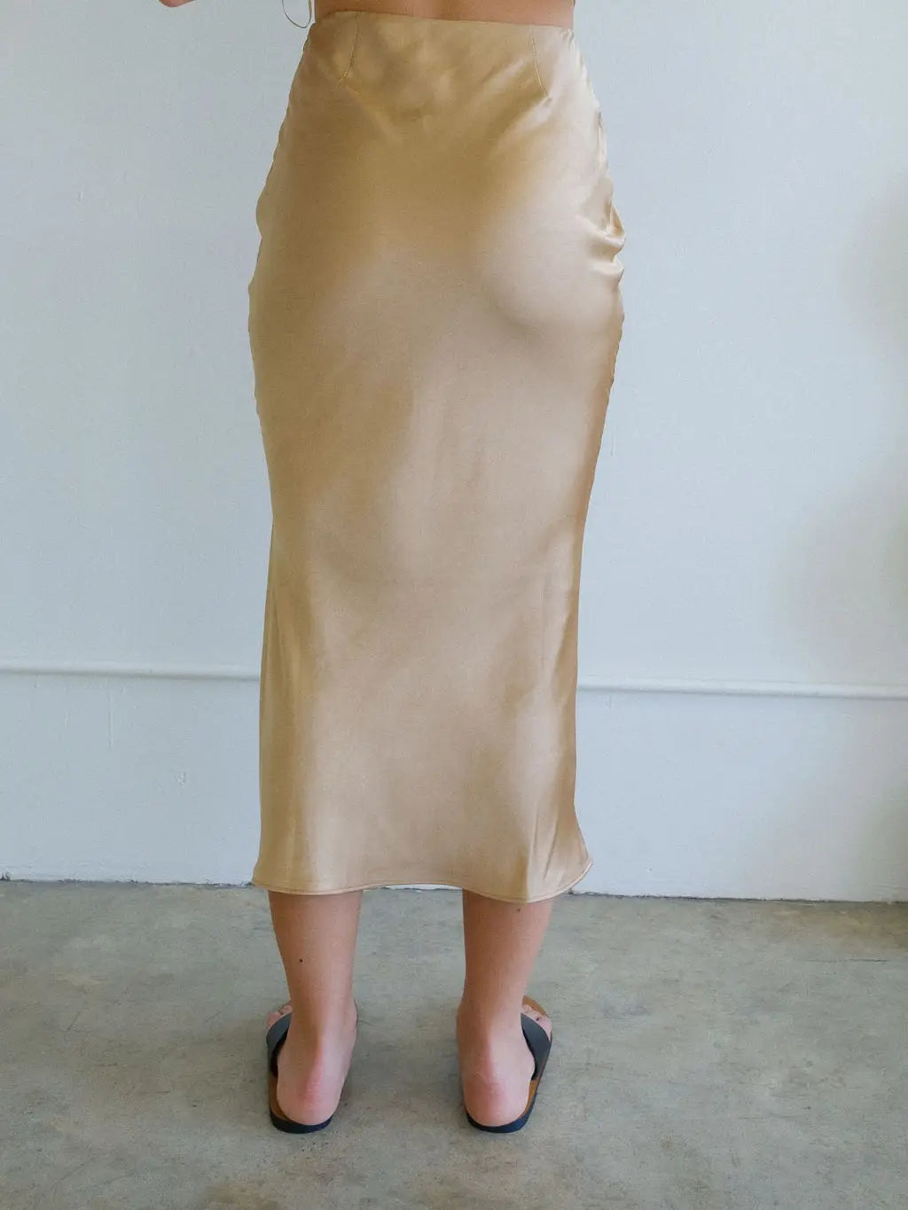 Golden hour slip skirt