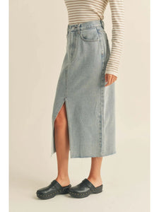 Denim skirt