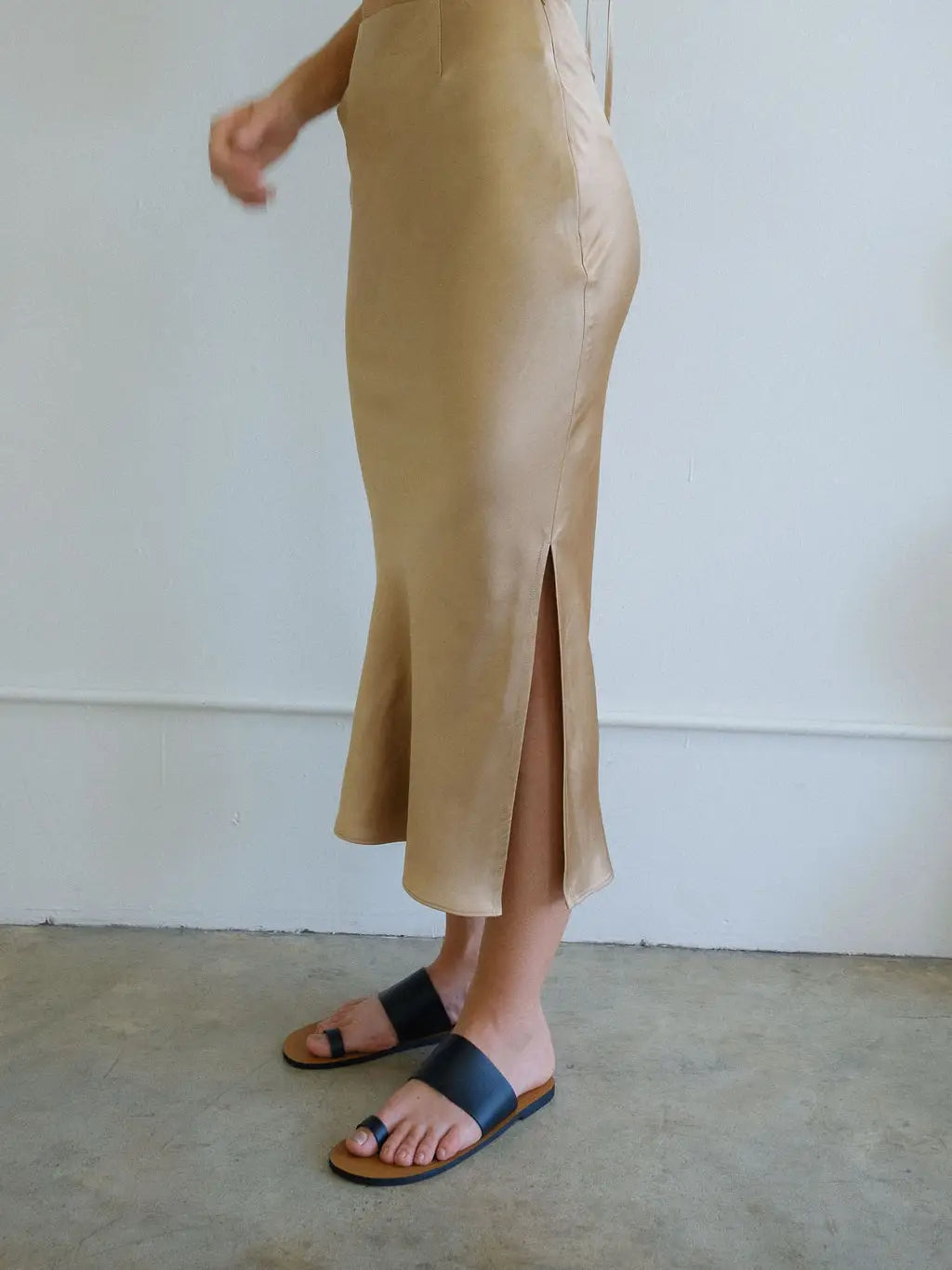 Golden hour slip skirt