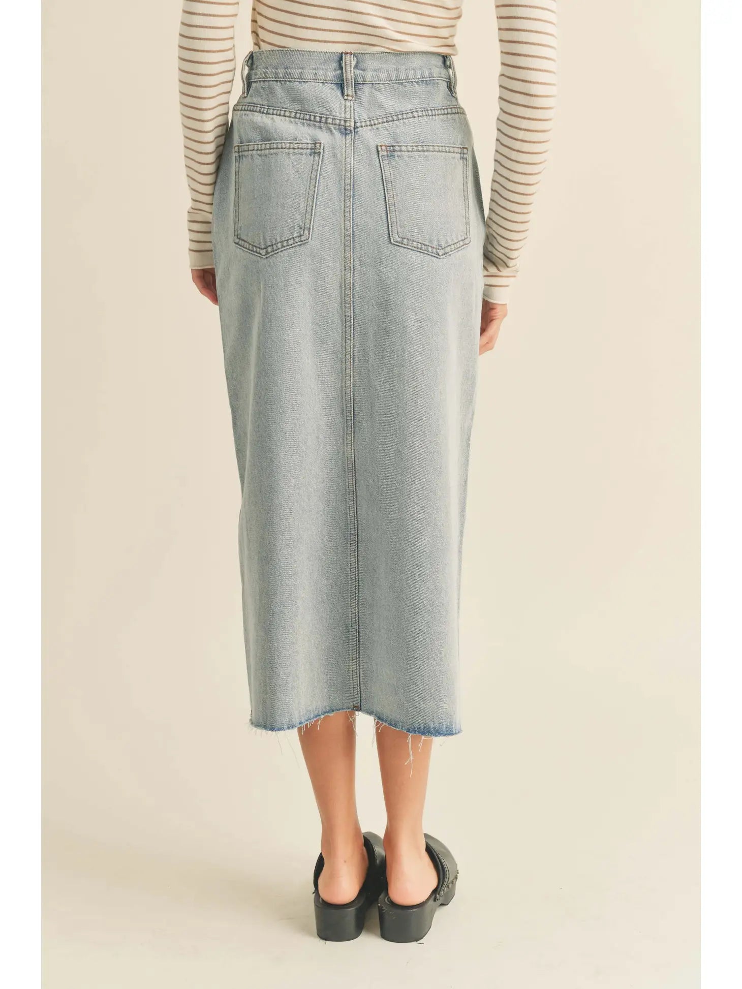 Denim skirt