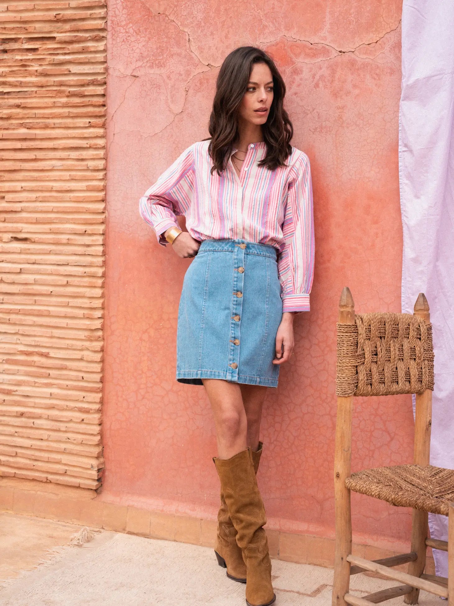 Denim Skirt