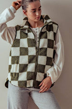 Load image into Gallery viewer, Checkered Vest
