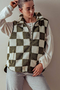 Checkered Vest