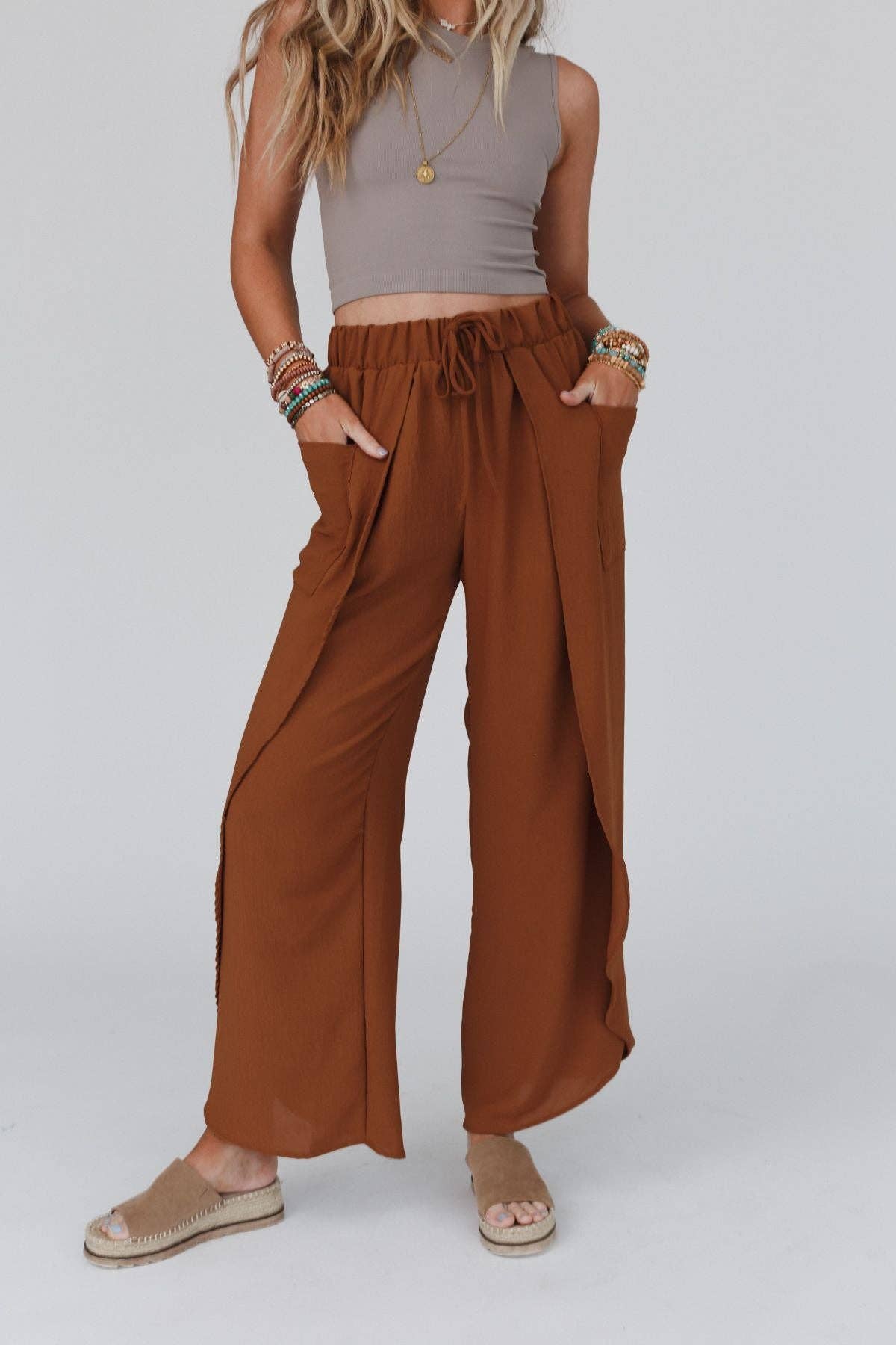 Toffee Tulip Pants