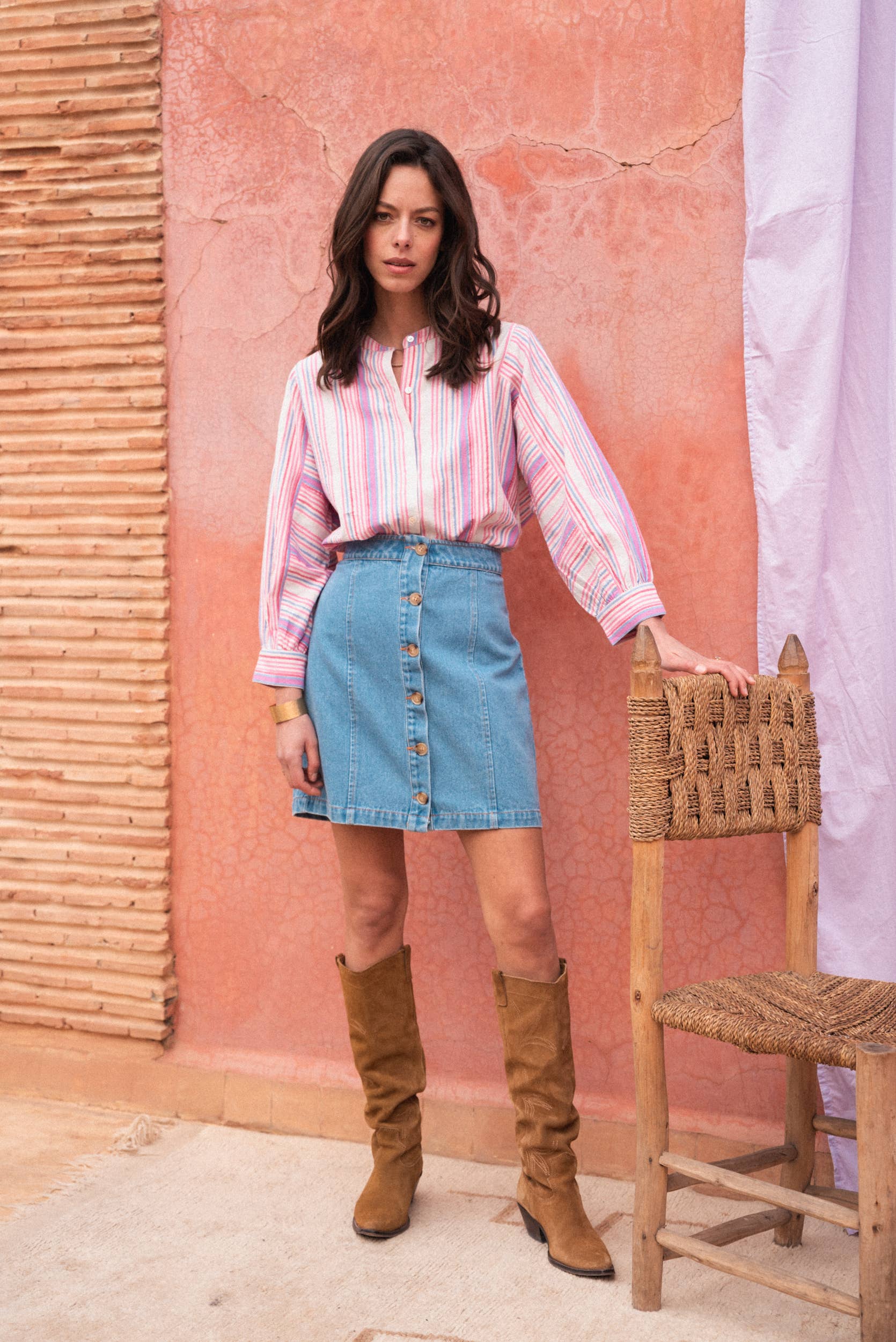 Denim Skirt